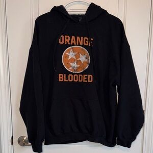 Tennessee Themed Orange Blooded Hoodie